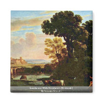 Landscape With Shepherds (Pastorale) Fridge Magnets