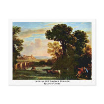 Landscape With Shepherds (Pastorale) Post Card