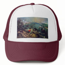 Landscape With The Fall Of Icarus By Bruegel D. Ä. Mesh Hat