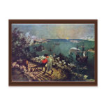 Landscape With The Fall Of Icarus By Bruegel D. Ä. postcards