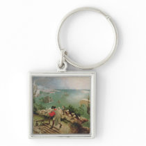 Landscape with the Fall of Icarus, c.1555 Keychains