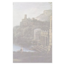 Landscape With The Nymph Egeria And Numa King Customized Stationery