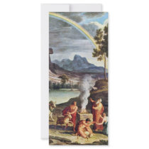 Landscape With The Peace Offerings Of Noah By Koc Rack Cards