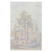Landscape With The Sacred Tree By Pompejanischer Custom Stationery