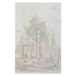 Landscape With The Sacred Tree By Pompejanischer Custom Stationery