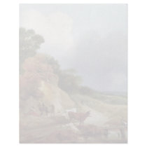Landscape With The Village Cornard By Thomas Gains Customized Letterhead