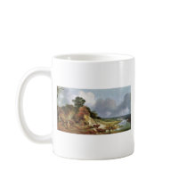 Landscape With The Village Cornard By Thomas Gains Coffee Mugs