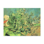 Landscape with three trees and houses by van Gogh Post Cards