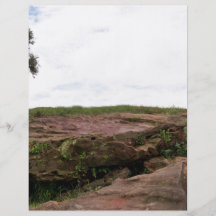Landscape with tree custom flyer