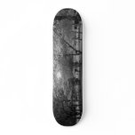 Landscape with trees skate deck
