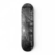 Landscape with trees skate deck
