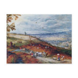 Landscape With Windmill By Bruegel D. Ä. Jan (Best Post Cards