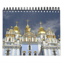 Landscapes and buildings calendar