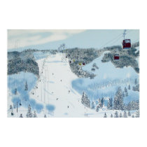 Landscapes Skiing posters