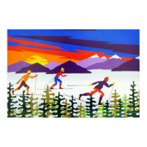 Landscapes Skiing posters