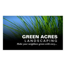 Landscaping Business Card