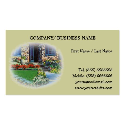 Landscaping Business Card
