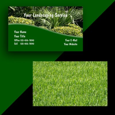 Landscaping Business Cards by Landscaping Business Cards by