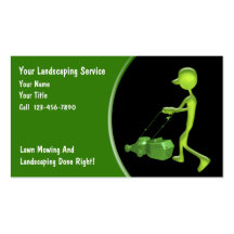Landscaping Business Cards