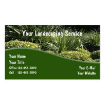 Landscaping Business Cards