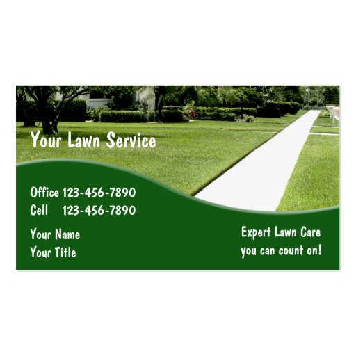 Landscaping Business Cards Zazzle