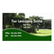 Landscaping Business Cards
