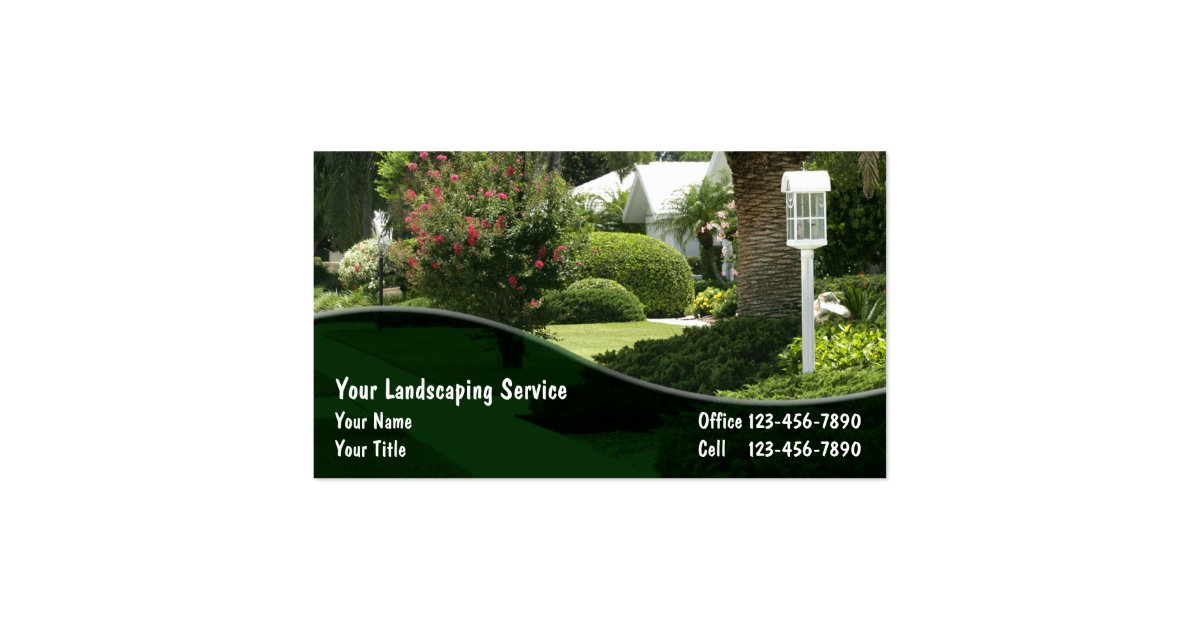 Landscaping Business Cards | Zazzle