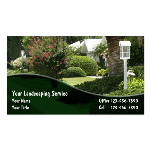 Landscaping Business Cards