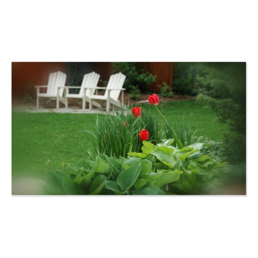 Landscaping / Lawn Care Business Card (front side)