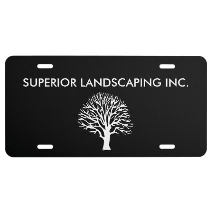 Landscaping Service License Plate License Plate