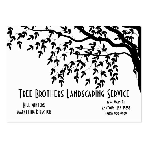 Landscaping Services Business Card