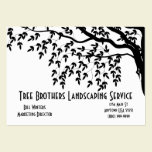 Landscaping Services Business Card business cards