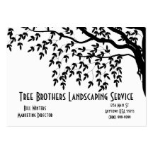 Landscaping Services Business Card