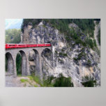 Landwasser Viaduct in Switzerland Posters