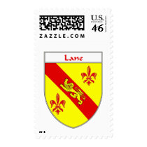 Lane Coat of Arms/Family Crest postage
