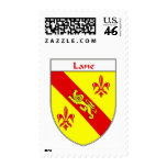 Lane Coat of Arms/Family Crest postage