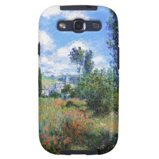 Lane in Poppy Fields Saint-Martin Claude Monet Samsung Galaxy S3 Cover