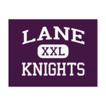 Lane - Knights - High School - Brooklyn New York Postcard