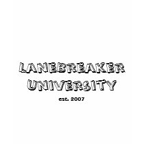 LaneBreaker University, est. 2007 t-shirts by dameonedwards LaneBreaker University, est. 2007 t-shirts