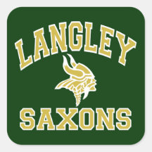 Langley Saxons Sticker