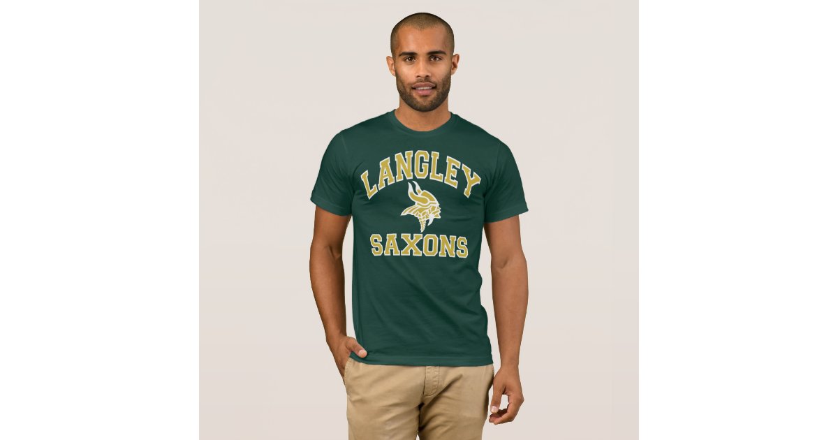 Langley Saxons TShirt Zazzle