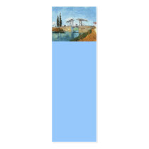Langlois Bridge at Arles by Vincent van Gogh business cards by Ladiebug Langlois Bridge at Arles by Vincent van Gogh business cards