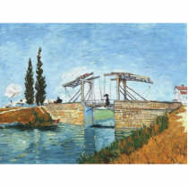 Langlois Bridge at Arles by Vincent van Gogh photo sculptures