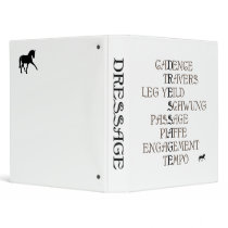Language of Dressage binders by dogsandhorses Language of Dressage binders