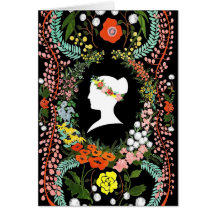 Language of Flowers Greeting Cards