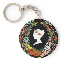 Language of Flowers Keychain