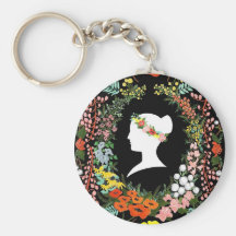 Language of Flowers Keychain