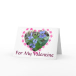 Language of Flowers Valentine Card
