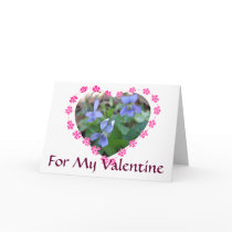 Language of Flowers Valentine Card