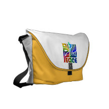 Language of Peace/Hebrew, Arabic, English Commuter Bag